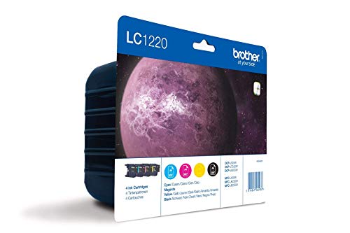 Brother LC1220VALBP - 4-pack - black, yellow, cyan, magenta - original - blister - ink cartridge - for Brother DCP-J525, DCP-J725, DCP-J925, MFC-J430, MFC-J625, MFC-J825, MyMio MFC-J825