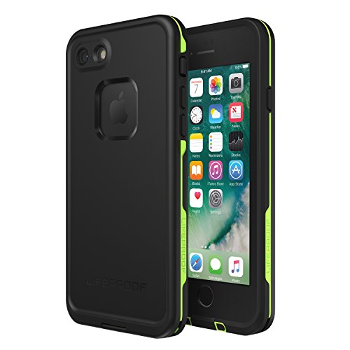 LifeProof Fre - Protective waterproof case for mobile phone - silicone, polycarbonate - night light - for Apple iPhone 7, 8