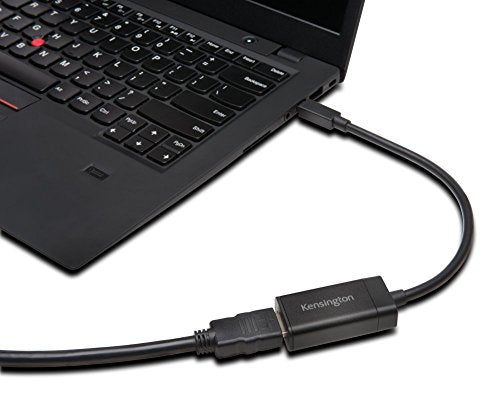 Kensington VM4000 4K Video Adapter - Video / audio adaptor - Mini DisplayPort male to HDMI female