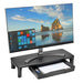 Kensington SmartFit - Stand - for Monitor - black - screen size: up to 30" - desktop