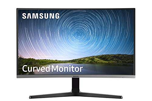 Samsung C32R500FHR - LED monitor - curved - 32" (31.5" viewable) - 1920 x 1080 Full HD (1080p) @ 75 Hz - VA - 300 cd/m? - 3000:1 - 4 ms - HDMI, VGA - dark grey/blue