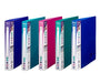 Best Value Snopake 2 Ring 25mm A4 Original Ring Binder Pack of 10 Pieces - Assorted Electra Colours