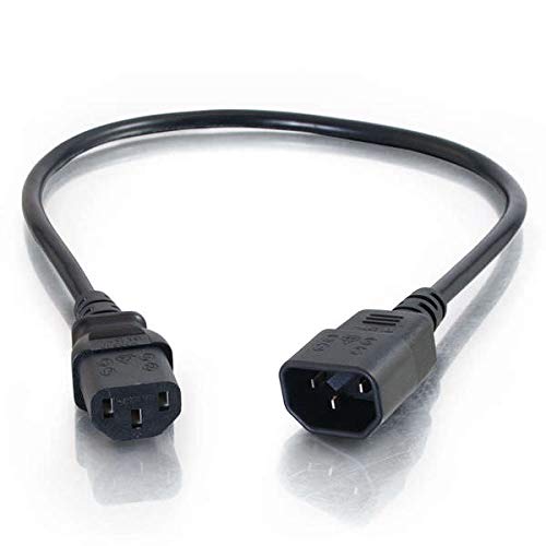 C2G Computer Power Cord Extension - Power extension cable - IEC 60320 C13 to IEC 60320 C14 - AC 250 V - 3 m