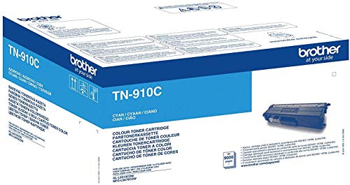 Brother TN910C - Ultra Jumbo - cyan - original - toner cartridge - for Brother HL-L9300, HL-L9310, MFC-L9570