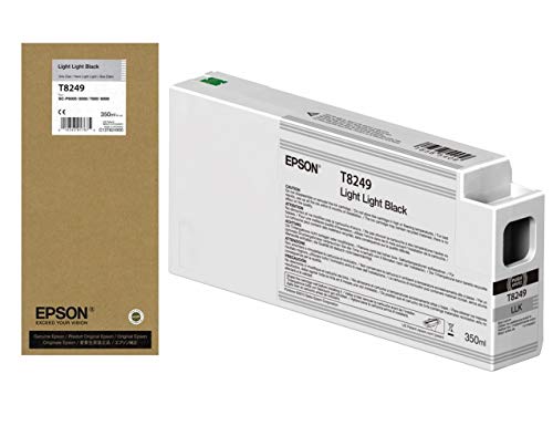 Epson T824900 - 350 ml - light light black - original - ink cartridge - for SureColor SC-P6000, SC-P7000, SC-P7000V, SC-P8000, SC-P9000, SC-P9000V