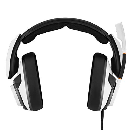 EPOS I SENNHEISER GSP 601 - GSP 600 Series - headset - full size - wired - 3.5 mm jack - black, white