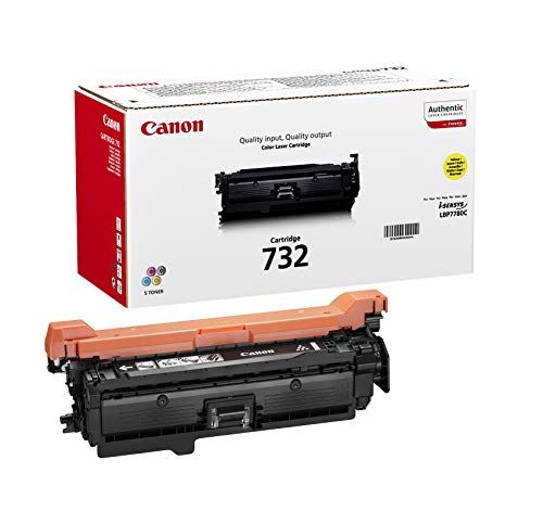 Canon 732 Y - 6260B002 - 1 x Yellow - Toner Cartridge - For iSENSYS LBP7780Cx