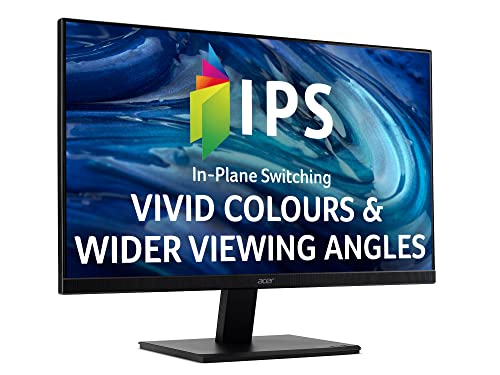 Acer V277bi - V7 Series - LED monitor - 27" - 1920 x 1080 Full HD (1080p) @ 75 Hz - IPS - 250 cd/m? - 4 ms - HDMI, VGA - black