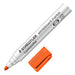 Best Value Staedtler Lumocolor Whiteboard Marker 351-4 with Bullet Tip - Orange, Pack of 10