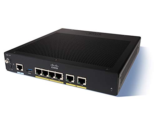 Cisco Integrated Services Router 927 - Router - cable mdm - 4-port switch - GigE - WAN ports: 2