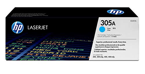 Best Value HP CE411A 305A Original LaserJet Toner Cartridge, Cyan, Pack of 1