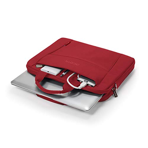 DICOTA Eco Slim Case BASE - Notebook carrying case - 13" - 14.1" - red