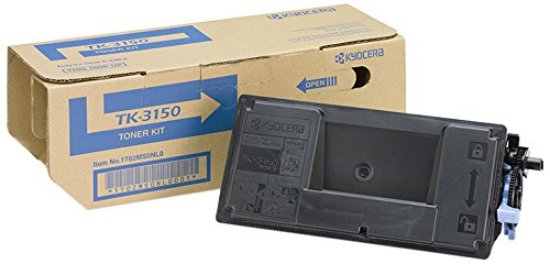 Best Value Kyocera TK-3150 Toner Black, Original Premium Printer Cartridge 1T02NX0NL0 for ECOSYS M3040idn, M3540idn