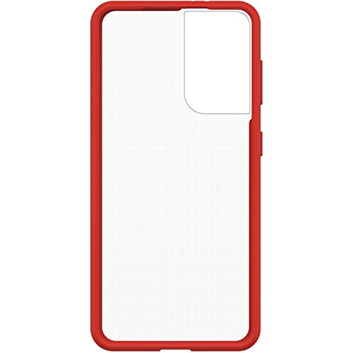 OtterBox React Samsung Galaxy S21 5G Power Red - clear/red