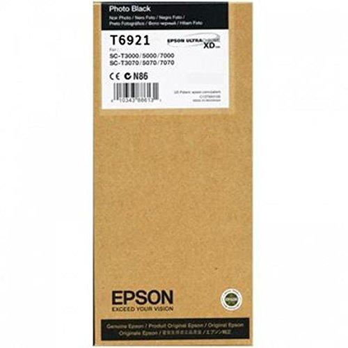 Best Value Epson T6921 110 ml UltraChrome XD Original Ink Cartridge - Photo Black