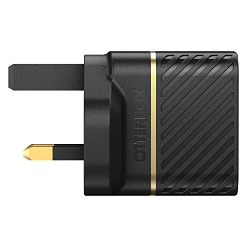 OtterBox Wall Charger - Power adapter - 30 Watt - 3 A - PD 3.0 (USB-C) - black shimmer