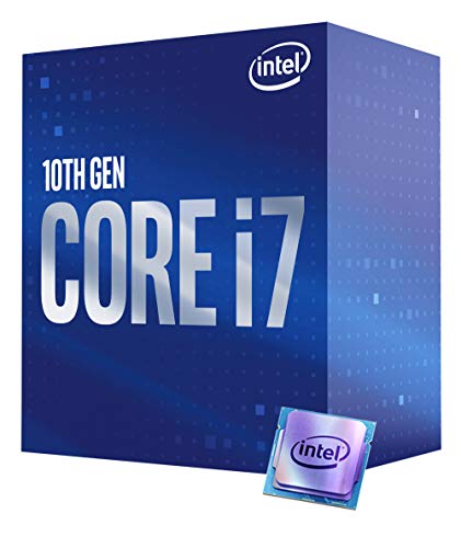 Intel Core i7 10700 - 2.9 GHz - 8-core - 16 threads - 16 MB cache - LGA1200 Socket - Box