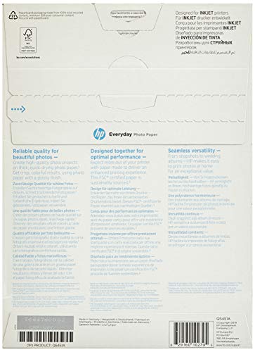 HP Everyday Photo Paper - Glossy photo paper - A4 (210 x 297 mm) - 200 g/m2 - 25 sheet(s)