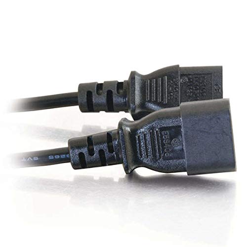 C2G - Power extension cable - IEC 60320 C13 to IEC 60320 C14 - AC 250 V - 1.2 m - black