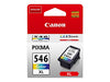 Canon CL-546XL - 8288B001 - 1 x Cyan,1 x Magenta,1 x Yellow - High Yield - Ink Cartridge - For PIXMA iP2850,MG2450,MG2550,MG2555,MG2950,MG2950S,MX495