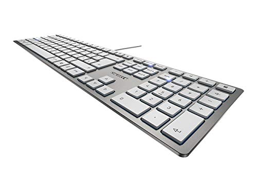 Best Value CHERRY KC 6000 SLIM Keyboard - Silver