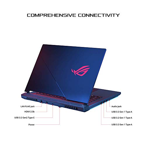 ASUS ROG Strix SCAR 17 G732LXS-HG014T - Core i7 10875H / 2.3 GHz - Win 10 Home 64-bit - 32 GB RAM - 1 TB SSD NVMe - 17.3" 1920 x 1080 (Full HD) @ 300 Hz - GF RTX 2080 SUPER / UHD Graphics 630 - Bluetooth, Wi-Fi - original black