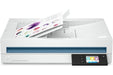 HP ScanJet Enterprise Flow N6600 fnw1 - Document scanner - Contact Image Sensor (CIS) - Duplex - A4/Legal - 600 dpi x 600 dpi - up to 50 ppm (mono) / up to 50 ppm (colour) - ADF (100 sheets) - up to 8000 scans per day - USB 3.0, Gigabit LAN, Wi-Fi(n)