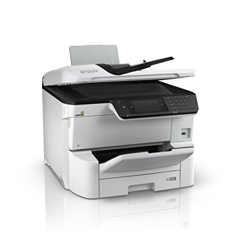 Epson WorkForce Pro WF-C8610DWF - Multifunction printer - colour - ink-jet - A3 (297 x 420 mm) (original) - A3 (media) - up to 22 ppm (copying) - up to 24 ppm (printing) - 335 sheets - 33.6 Kbps - Gigabit LAN, NFC, USB 3.0, USB 2.0 host, Wi-Fi(ac)