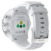 Suunto 9 - White - sport watch with strap - silicone - white - wrist size: 130-220 mm - Bluetooth - 81 g