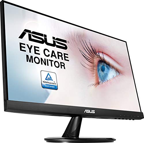 ASUS VP229Q - LED monitor - 21.5" - 1920 x 1080 Full HD (1080p) @ 75 Hz - IPS - 250 cd/m? - 1000:1 - 5 ms - HDMI, VGA, DisplayPort - speakers - black