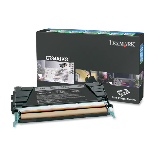 Best Value Lexmark Toner Cartridge for F C73X X73X - Schwarz (8000 Sheets)