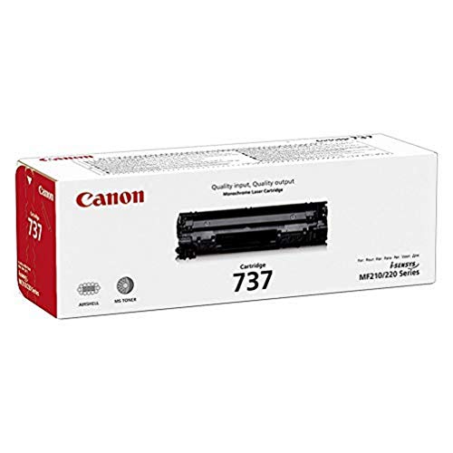 Canon 737 - 9435B002 - 1 x Black - Toner Cartridge - For iSENSYS MF211,MF212W,MF216n,MF217w,MF226dn,MF229dw