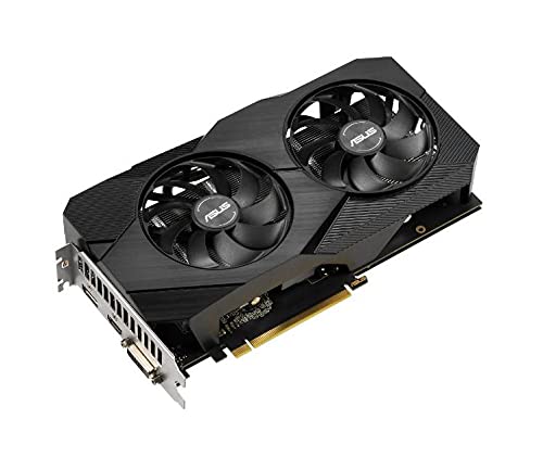 ASUS DUAL-GTX1660S-6G-EVO - Graphics card - GF GTX 1660 SUPER - 6 GB GDDR6 - PCIe 3.0 x16 - DVI, HDMI, DisplayPort