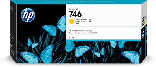 HP 746 - 300 ml - yellow - original - DesignJet - ink cartridge - for DesignJet HD Pro MFP, Z6, Z6dr, Z9+, Z9+dr