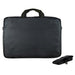 techair - Notebook carrying shoulder bag - 15.6" - black