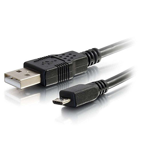 C2G USB 2.0 A to Micro B Cable - USB cable - Micro-USB Type B (M) to USB (M) - USB 2.0 OTG - 1 m - black