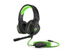 HP Pavilion Gaming 400 - Headset - full size - wired - 3.5 mm jack - acid green - for OMEN by HP 16, Victus by HP 16, HP 15, Chromebook 11, Pavilion 15, Slim S01