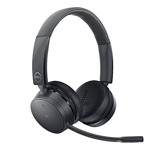 Dell Pro Wireless Headset WL5022 - Headset - Bluetooth - wireless - USB-A via Bluetooth adapter - Zoom Certified, Certified for Microsoft Teams