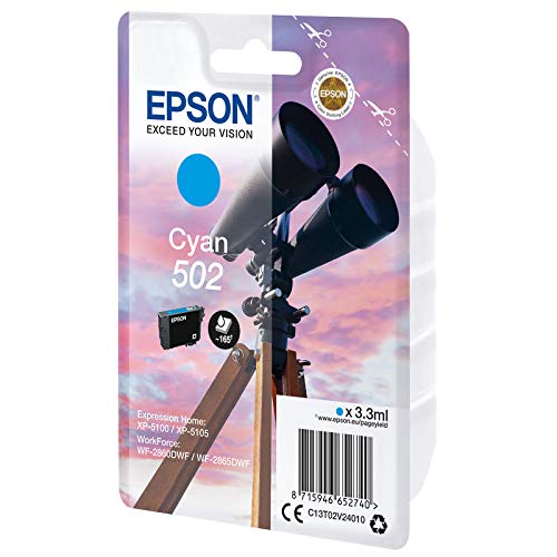 Best Value EPSON C13T02V24010 Standard Inkjet Cartridge - Cyan