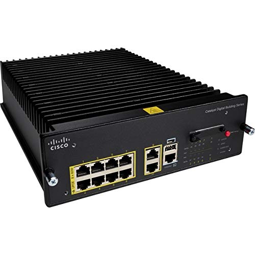 Cisco Catalyst Digital Building - Switch - Managed - 8 x 10/100 + 2 x 10/100/1000 (uplink) - rack-mountable - UPOE (480 W) - AC 100 - 277 V