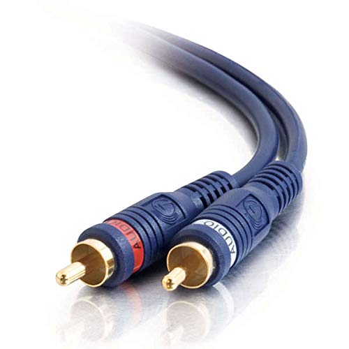 C2G Velocity - Audio cable - composite audio - RCA male to RCA male - 1 m - double shielded twisted pair