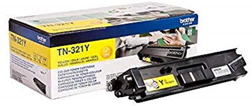 Brother TN321Y - Yellow - original - toner cartridge - for Brother DCP-L8400, DCP-L8450, HL-L8250, HL-L8350, MFC-L8650, MFC-L8850