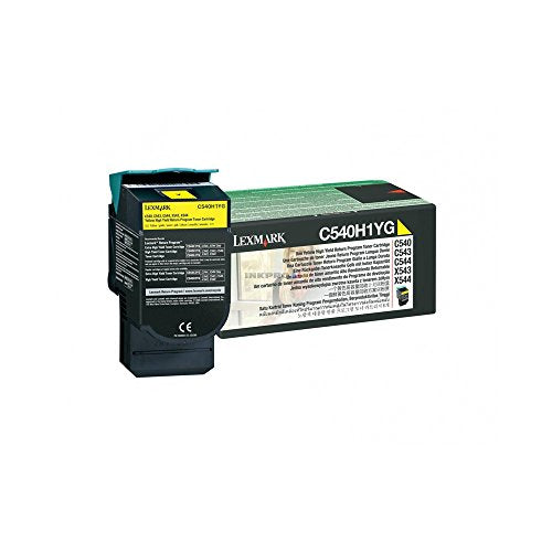 Best Value Lexmark C540n/C543dn/X543dn/C544/X544 Series High Yield Return Program Toner Cartridge - Yellow