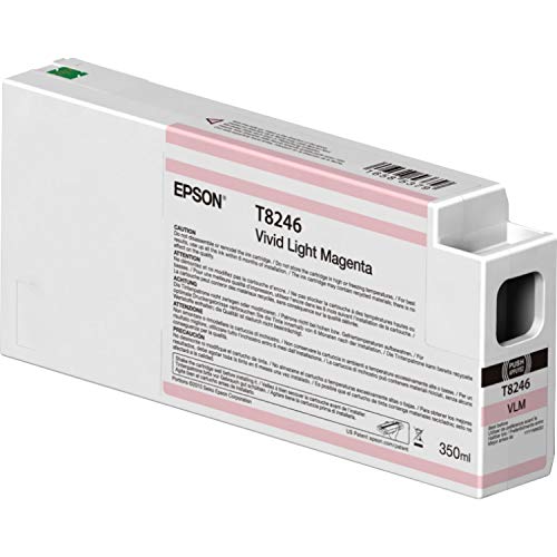 Epson T8246 - 350 ml - vivid light magenta - original - ink cartridge - for SureColor SC-P6000, SC-P7000, SC-P7000V, SC-P8000, SC-P9000, SC-P9000V