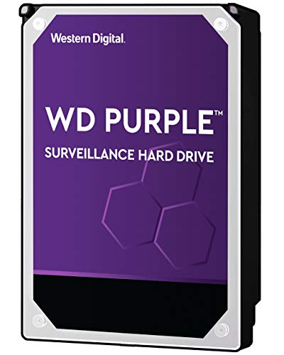 WD Purple Surveillance Hard Drive WD140PURZ - Hard drive - 14 TB - internal - 3.5" - SATA 6Gb/s - 7200 rpm - buffer: 512 MB