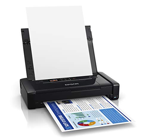 Epson WorkForce WF-110W - Printer - colour - ink-jet - A4/Legal - 5760 x 1440 dpi - up to 7 ppm (mono) / up to 4 ppm (colour) - capacity: 20 sheets - USB 2.0, Wi-Fi(n)