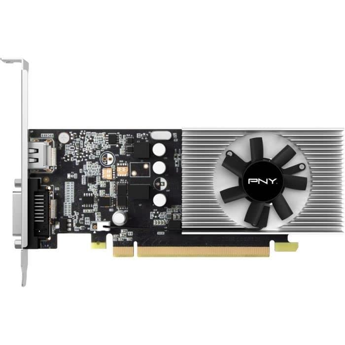 PNY GeForce GT 1030 - Graphics card - GF GT 1030 - 2 GB GDDR4 - PCIe 3.0 x16 low profile - DVI, HDMI