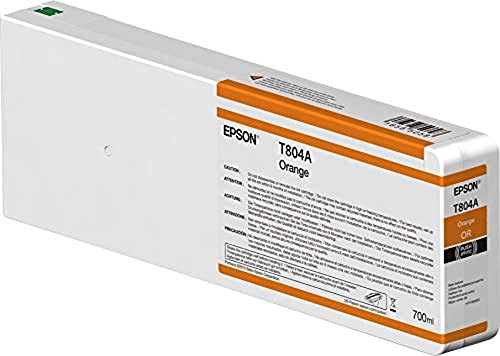 Epson T804A ORANGE INK CART 700ML