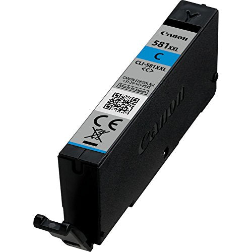 Canon CLI-581C XXL - XXL size - cyan - original - ink tank - for PIXMA TS6251, TS6350, TS6351, TS8251, TS8252, TS8350, TS8351, TS8352, TS9550, TS9551