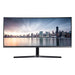 Samsung C34H890WGR - CH89 Series - LED monitor - curved - 34" (34" viewable) - 3440 x 1440 Ultra WQHD @ 100 Hz - VA - 300 cd/m? - 3000:1 - 4 ms - HDMI, DisplayPort, USB-C - silver